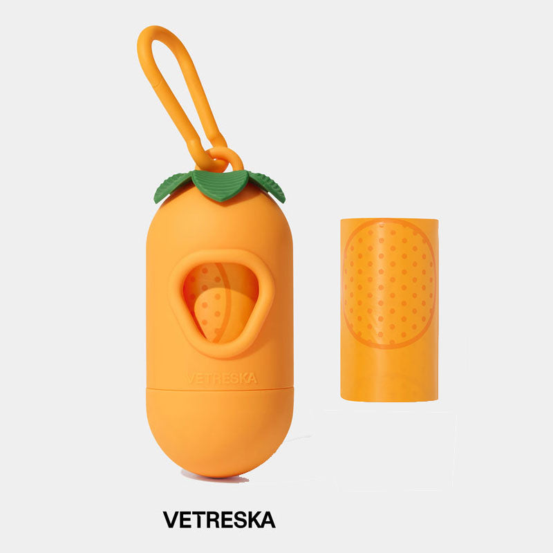 Eco-Paws Portable Poop Bag Dispenser — Thick Leak-Proof Waste Bags Included