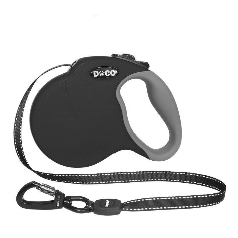 Eco-Paws Automatic Retractable Dog Leash – Heavy-Duty Locking System for Safe Walks