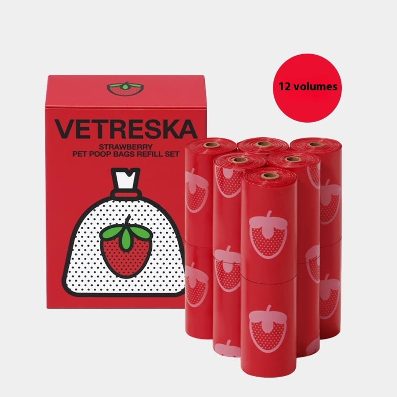 Eco-Paws Portable Poop Bag Dispenser — Thick Leak-Proof Waste Bags Included