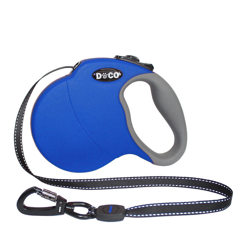 Eco-Paws Automatic Retractable Dog Leash – Heavy-Duty Locking System for Safe Walks